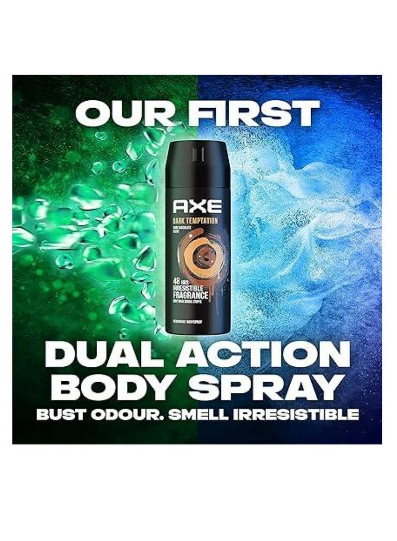 Axe Dark Temptation Body Spray for Men 150 Ml - Image 2